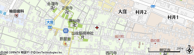 滋賀県蒲生郡日野町大窪110周辺の地図