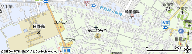 滋賀県蒲生郡日野町大窪923周辺の地図