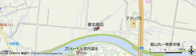 有限会社妻本商店館山古紙センター周辺の地図
