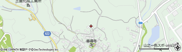 三重県四日市市山之一色町周辺の地図