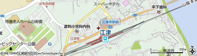 山陰合同銀行江津支店 ＡＴＭ周辺の地図