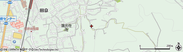 静岡県伊豆の国市田京611周辺の地図