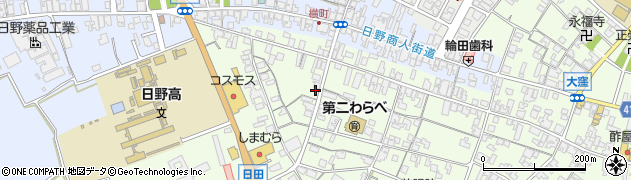 滋賀県蒲生郡日野町大窪915周辺の地図