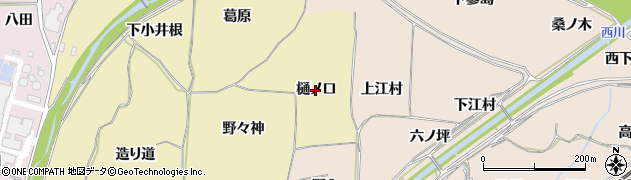 京都府亀岡市篠町柏原（樋ノ口）周辺の地図