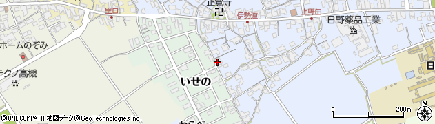 滋賀県蒲生郡日野町上野田990周辺の地図