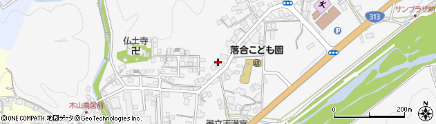 岡山県真庭市落合垂水795周辺の地図
