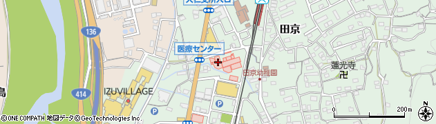 静岡県伊豆の国市田京270周辺の地図