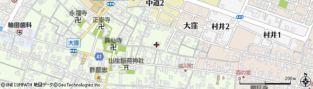 滋賀県蒲生郡日野町大窪108周辺の地図