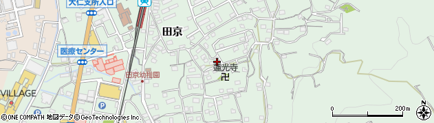 静岡県伊豆の国市田京550周辺の地図