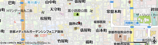 京都府京都市中京区晴明町656周辺の地図