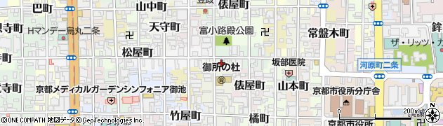 京都府京都市中京区晴明町651周辺の地図
