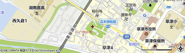 立木神社周辺の地図