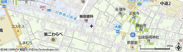 滋賀県蒲生郡日野町松尾1490周辺の地図
