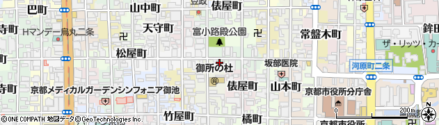 京都府京都市中京区晴明町655周辺の地図