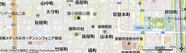 京都府京都市中京区晴明町679周辺の地図