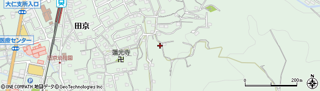 静岡県伊豆の国市田京496周辺の地図