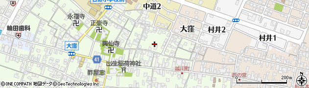 滋賀県蒲生郡日野町大窪146周辺の地図