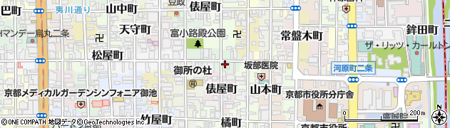 京都府京都市中京区晴明町669周辺の地図