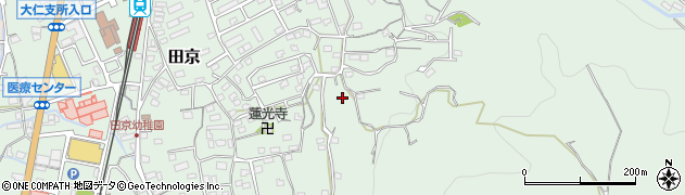 静岡県伊豆の国市田京501周辺の地図