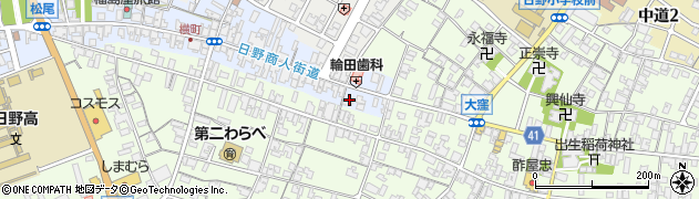 滋賀県蒲生郡日野町松尾1495周辺の地図
