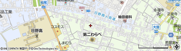 滋賀県蒲生郡日野町大窪846周辺の地図
