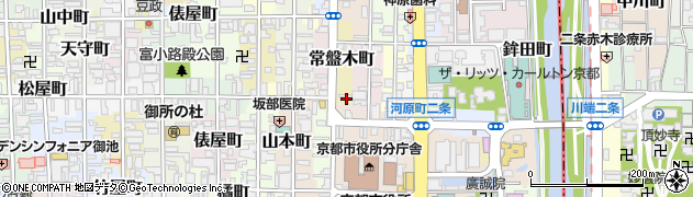 京都府京都市中京区常盤木町65周辺の地図