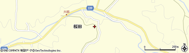 愛知県岡崎市大柳町（ソブ田）周辺の地図