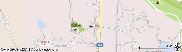 滋賀県甲賀市水口町春日1815周辺の地図