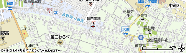 滋賀県蒲生郡日野町松尾1494周辺の地図