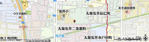 京都市　公設民営児童館安井児童館周辺の地図