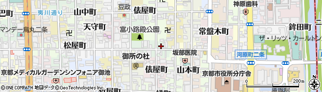 京都府京都市中京区晴明町670周辺の地図