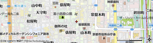 京都府京都市中京区晴明町680周辺の地図