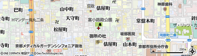 京都府京都市中京区晴明町650周辺の地図
