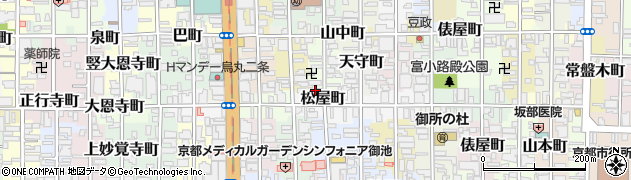 京都府京都市中京区夷町573周辺の地図