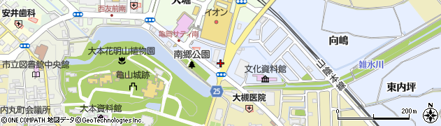 京都府亀岡市古世町西内坪9周辺の地図