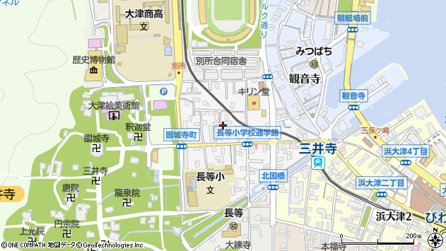 〒520-0033 滋賀県大津市大門通の地図