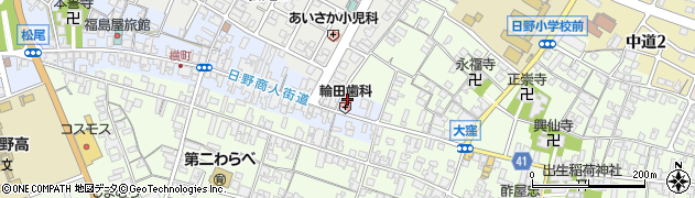 滋賀県蒲生郡日野町松尾1481周辺の地図