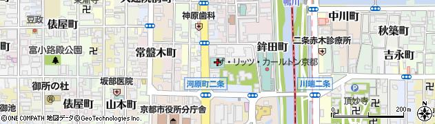 チャプター京都 トリビュートポートフォリオホテル周辺の地図