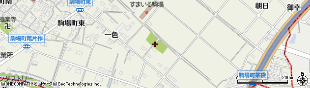 愛知県豊田市駒場町元城79周辺の地図