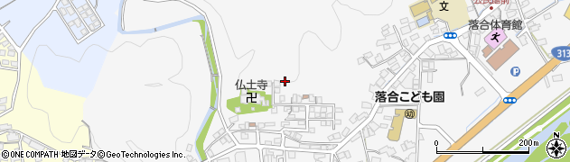 岡山県真庭市落合垂水周辺の地図