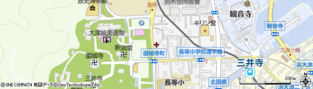 洛和会訪問看護ステーション大津周辺の地図