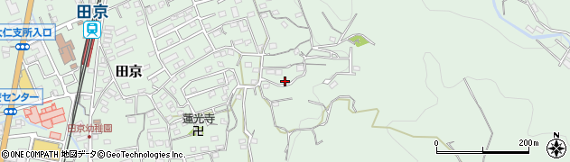 静岡県伊豆の国市田京606周辺の地図