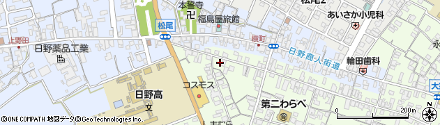 滋賀県蒲生郡日野町大窪875周辺の地図