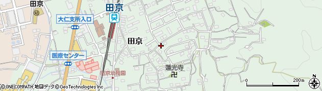静岡県伊豆の国市田京556周辺の地図