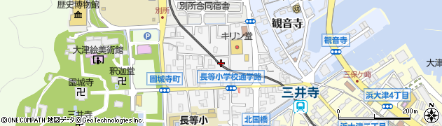 滋賀県大津市大門通19周辺の地図