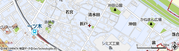 愛知県刈谷市一ツ木町折戸10周辺の地図