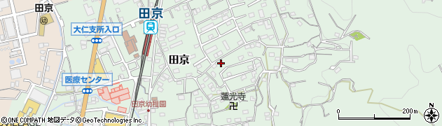 静岡県伊豆の国市田京559周辺の地図