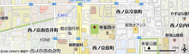 西の京公園周辺の地図