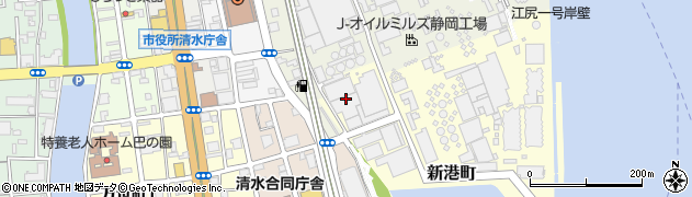 稲吉運輸株式会社　清水営業所周辺の地図