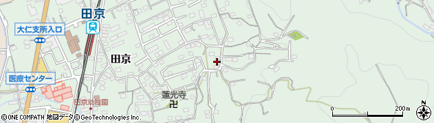 静岡県伊豆の国市田京601周辺の地図